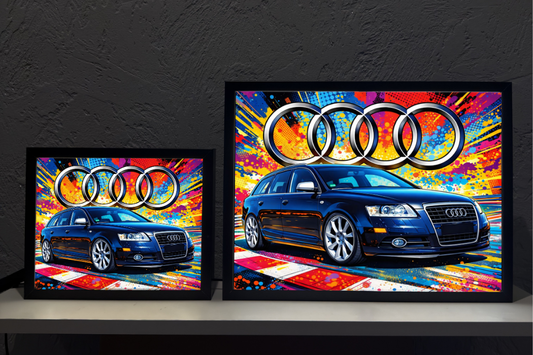 ObrazoLampka Prezent Lampka Nocna Audi A6 C6 Avant 1