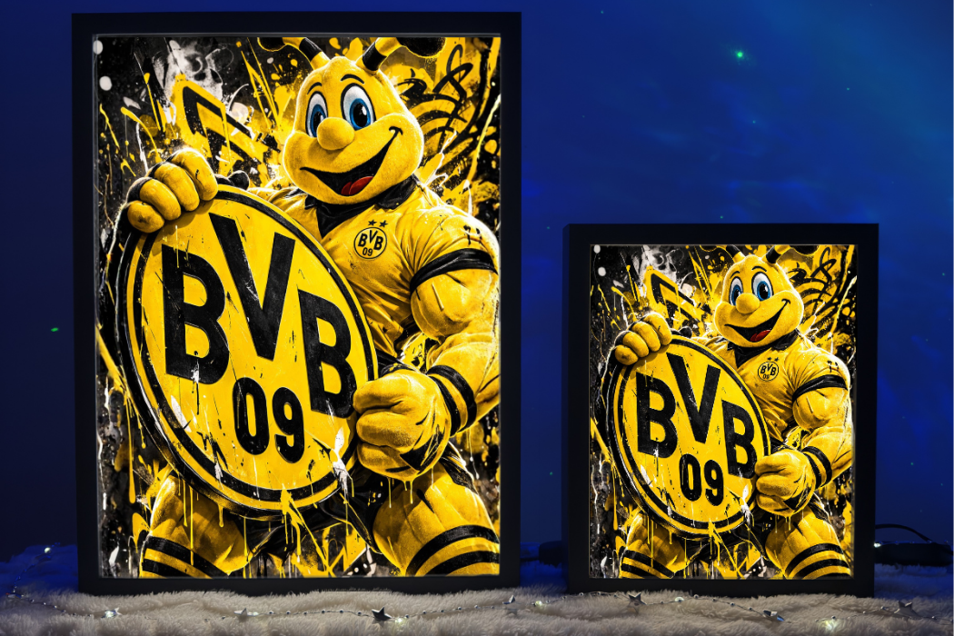 ObrazoLampka Prezent dla Kibica Borussia Dortmund BVB Emma 1