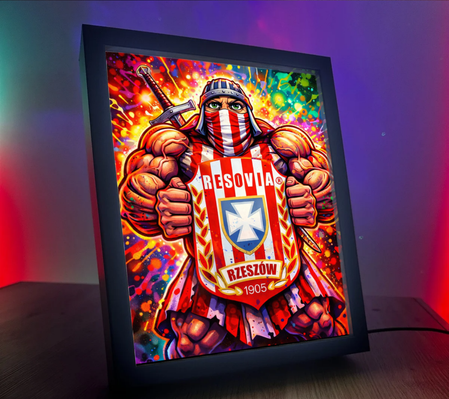 Obrazo Lampka Resovia Rzeszów 1