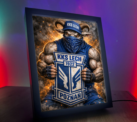 Obrazo Lampka KKS Lech Poznań 3