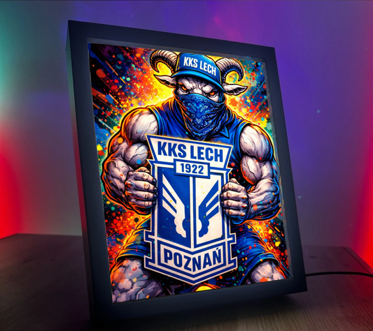 Obrazo Lampka KKS Lech Poznań 5