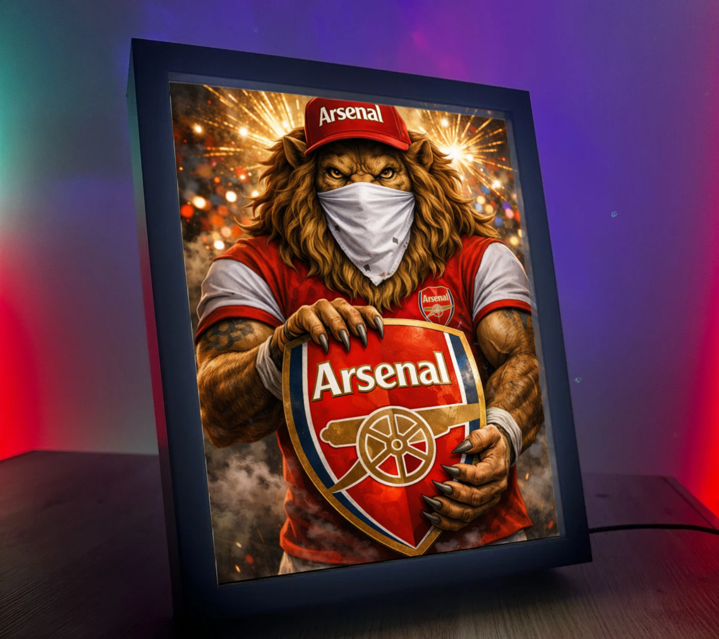 Obrazo Lampka Arsenal 2