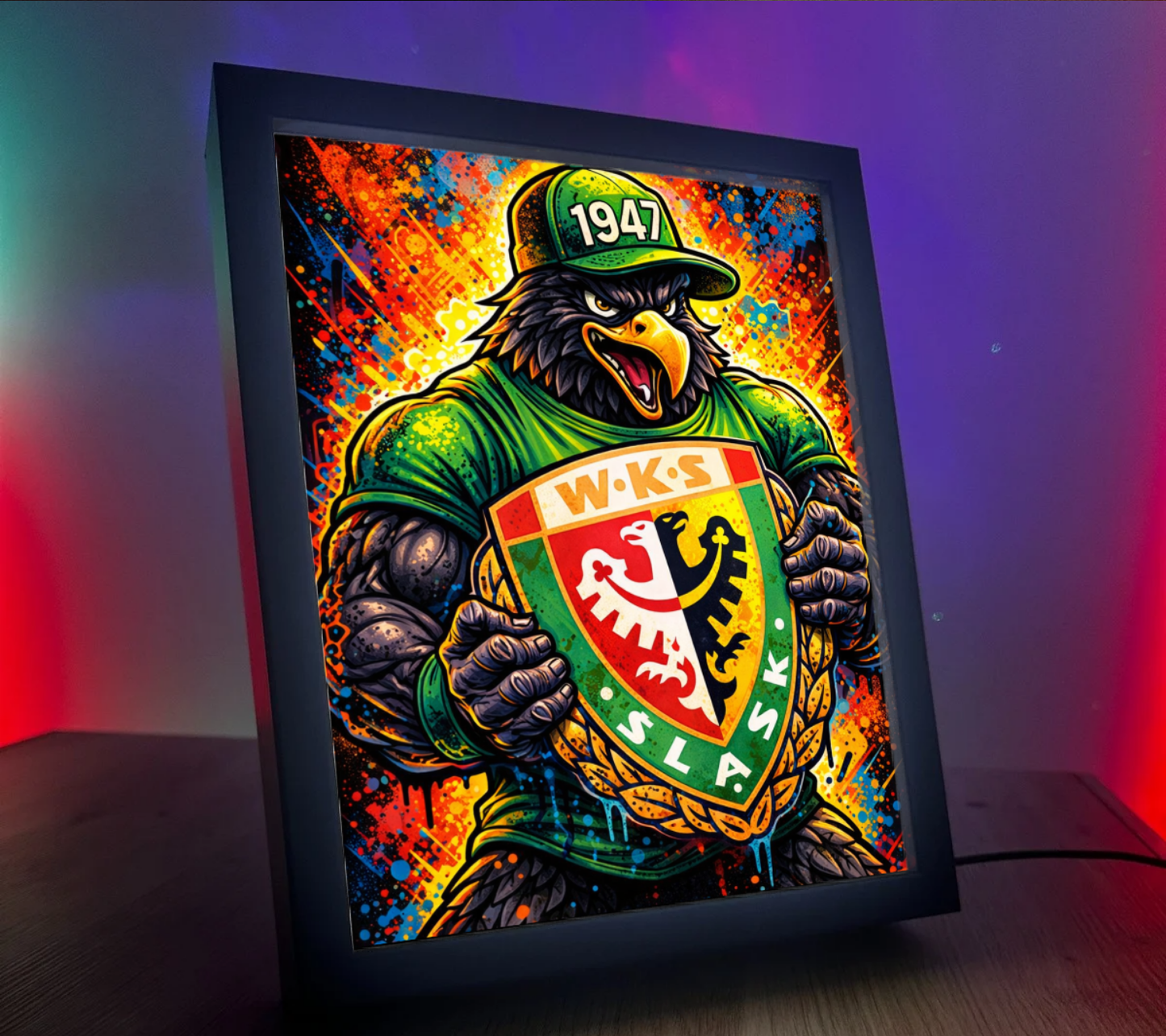 Obrazo Lampka WKS Śląsk Wrocław 1