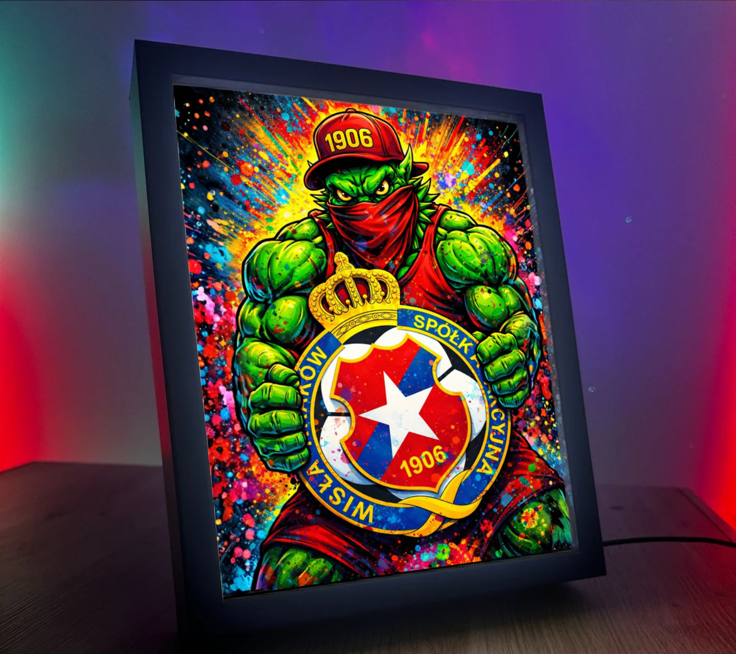 Obrazo Lampka Wisła Kraków 1