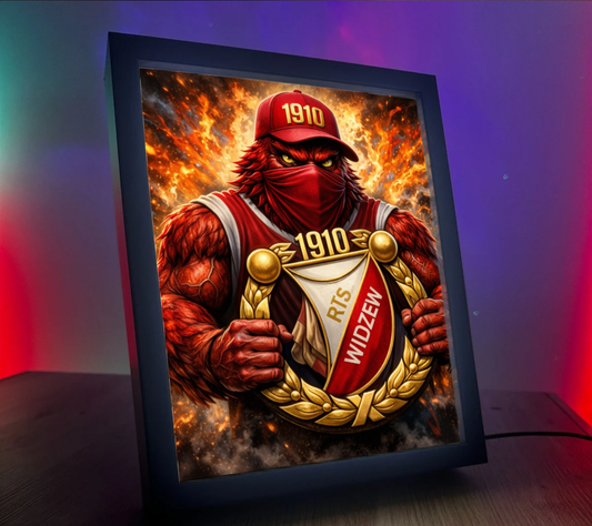 Obrazo Lampka Widzew Łódź 1