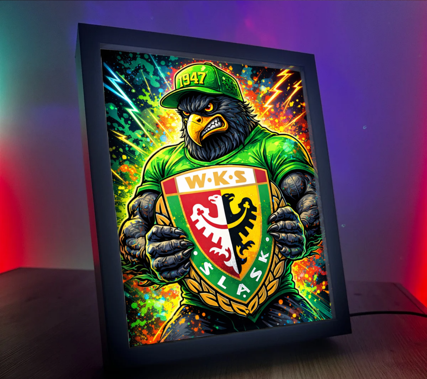 Obrazo Lampka WKS Śląsk Wrocław 3