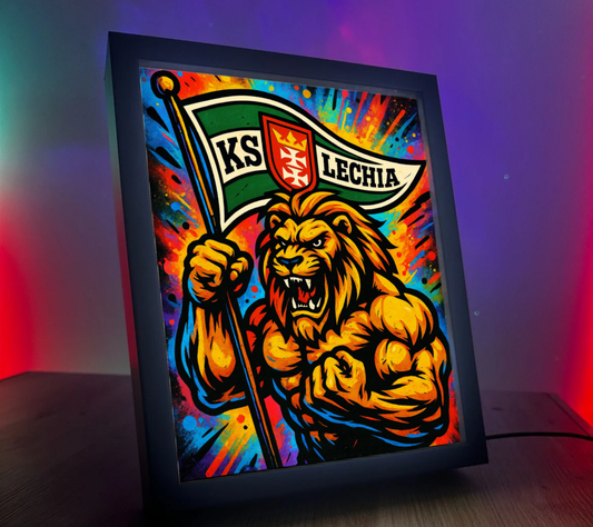 Obrazo Lampka KS Lechia Gdańsk