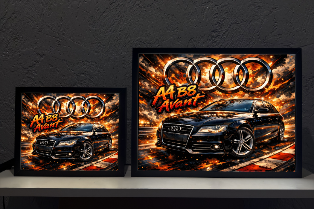 ObrazoLampka Prezent Lampka Nocna Audi A4 B8 Avant 1