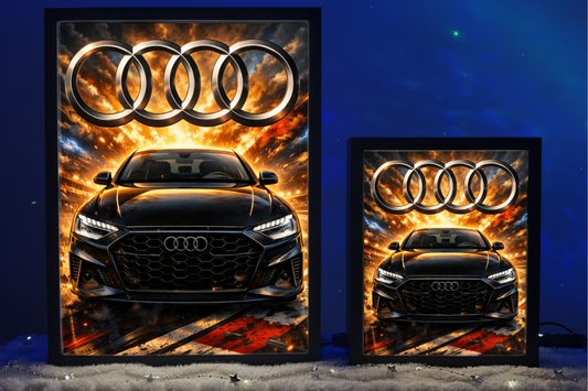 ObrazoLampka Prezent Lampka Nocna Audi A4 B9 2