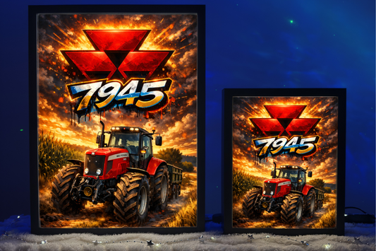 ObrazoLampka Traktor Massey Ferguson 7945 1