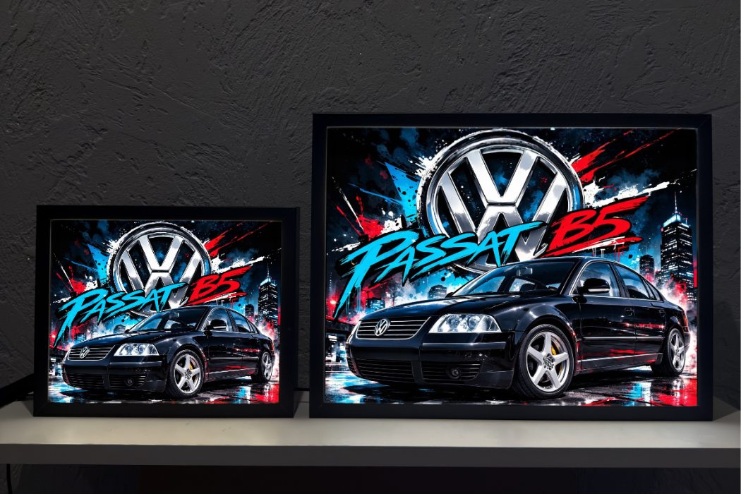 ObrazoLampka VW Passat B5 Czarny 1