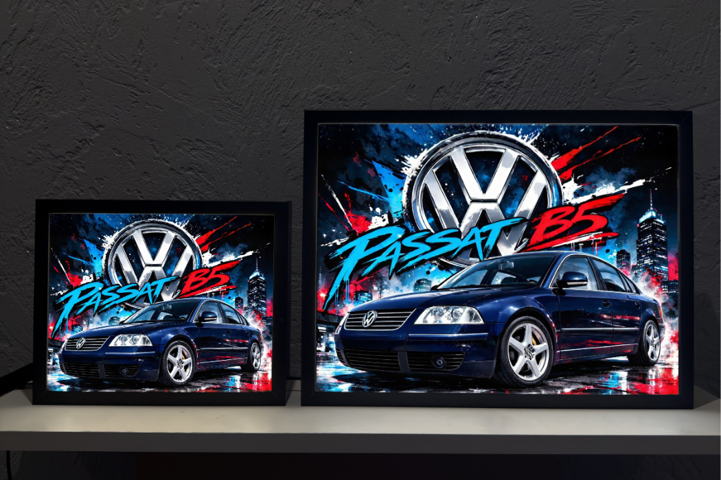 ObrazoLampka VW Passat B5 Granatowy 1