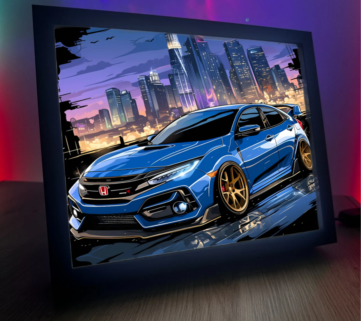 Obrazolampka Na prezent Honda Civic TypeR