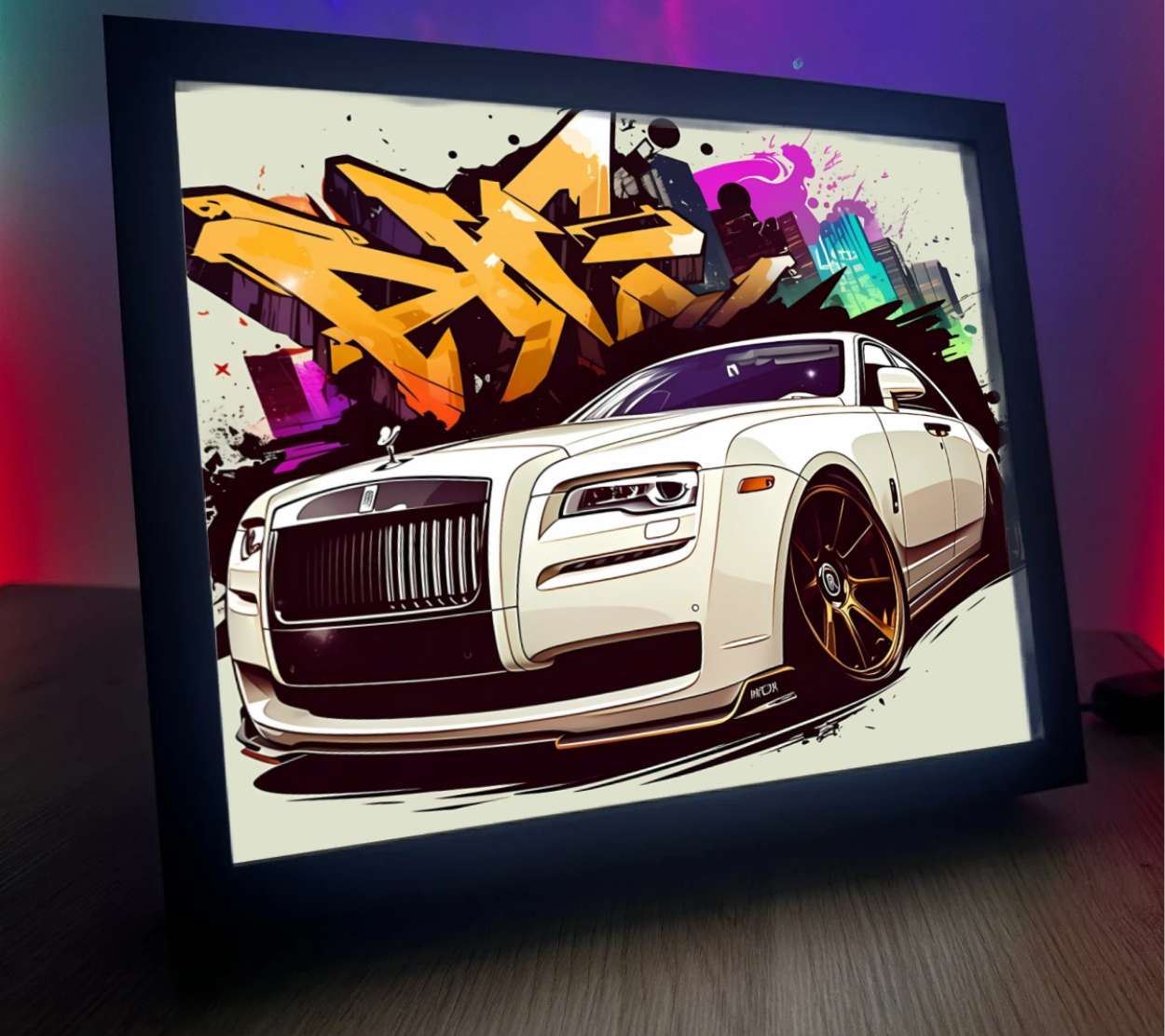 Obrazolampka Na prezent Rolls-Royce