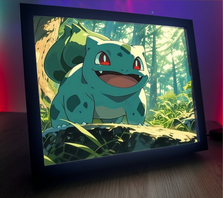 Obrazo lampka pomysł na prezent Pokemon 13