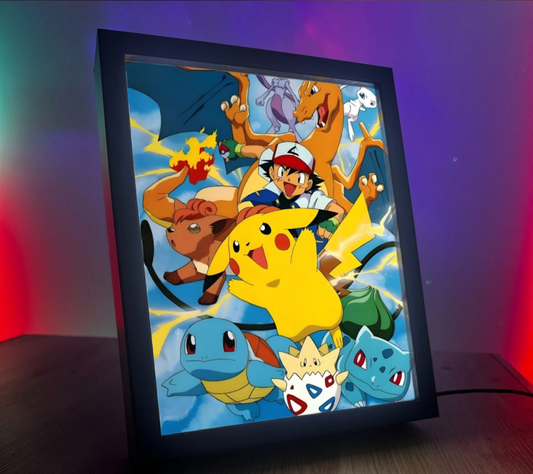 Obrazo lampka pomysł na prezent Pokemon 1