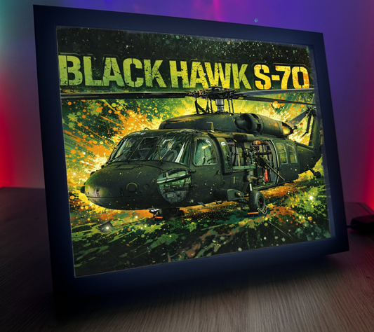 ObrazoLampka Black Hawk S-70 1
