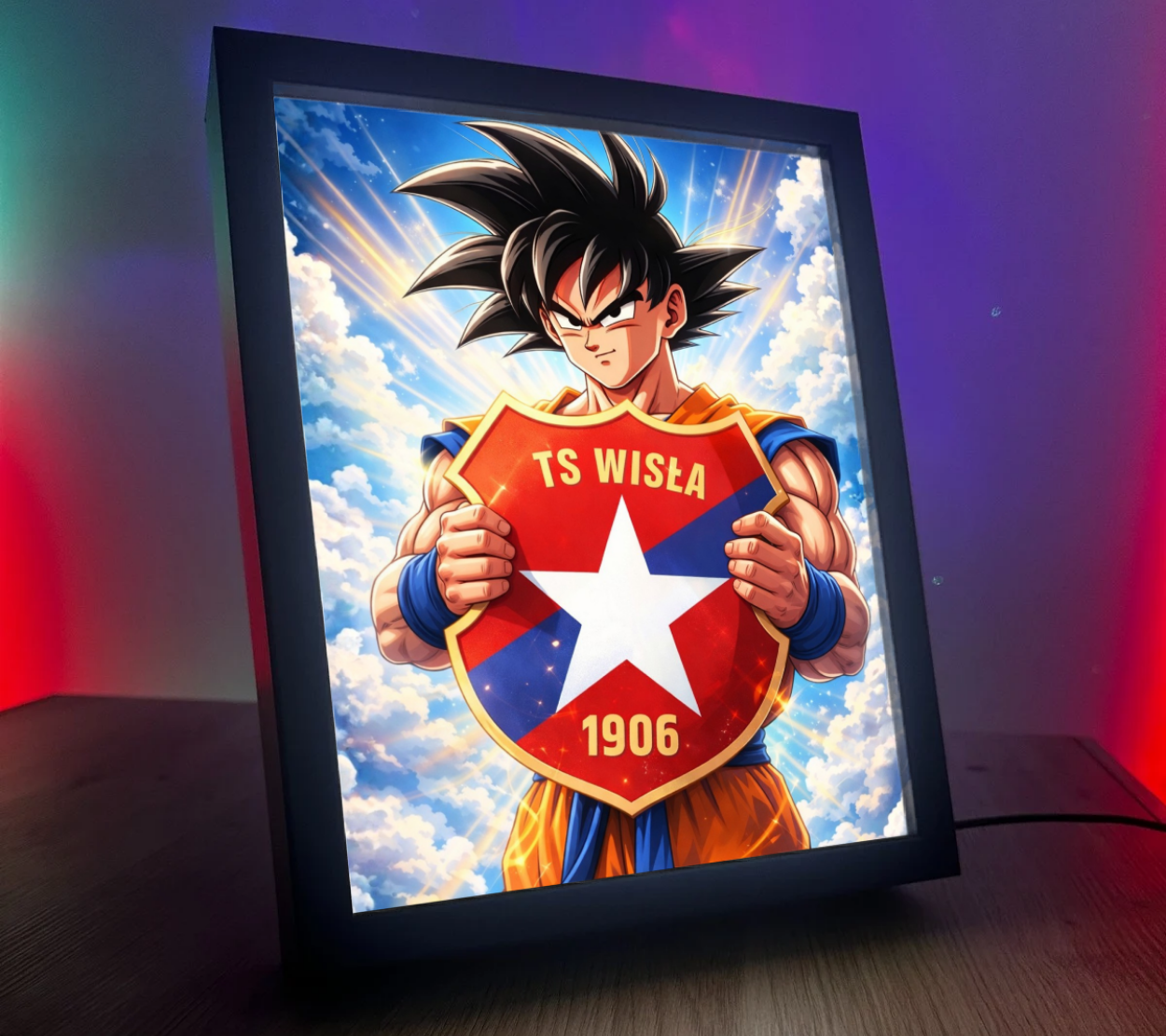 ObrazoLampka DragonBall Goku TS Wisła Kraków 1