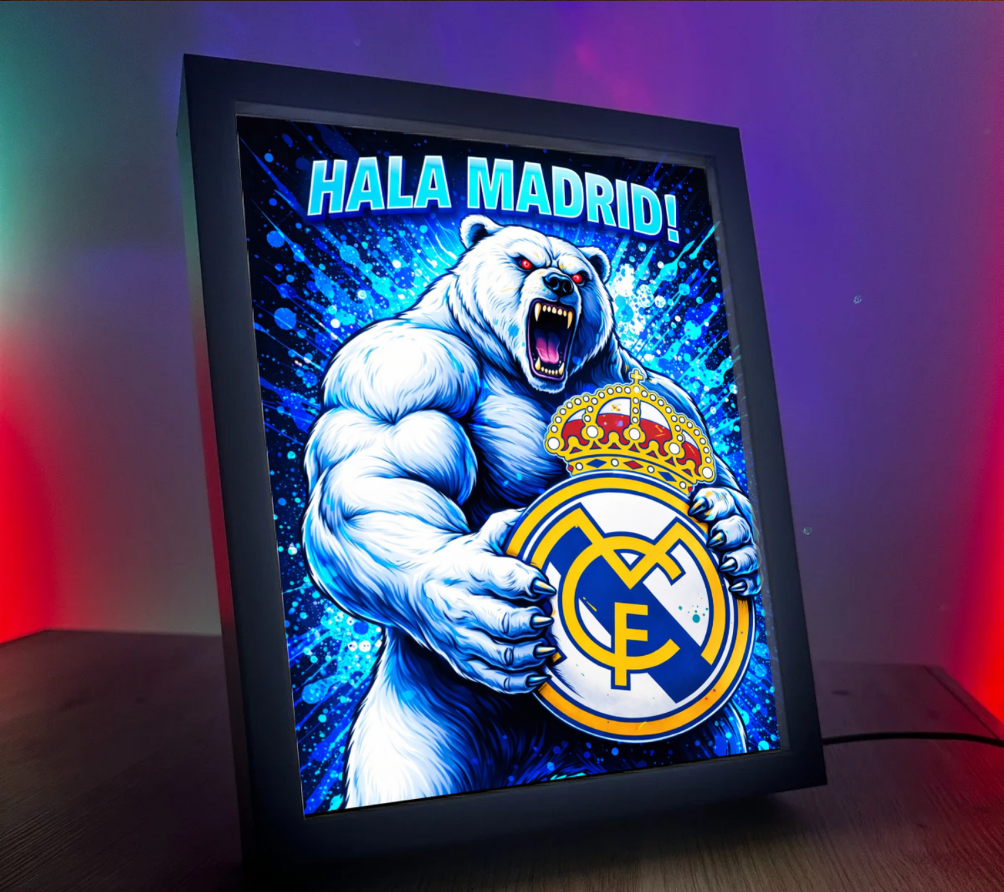 ObrazoLampka Real Madryt HALA MADRID 2