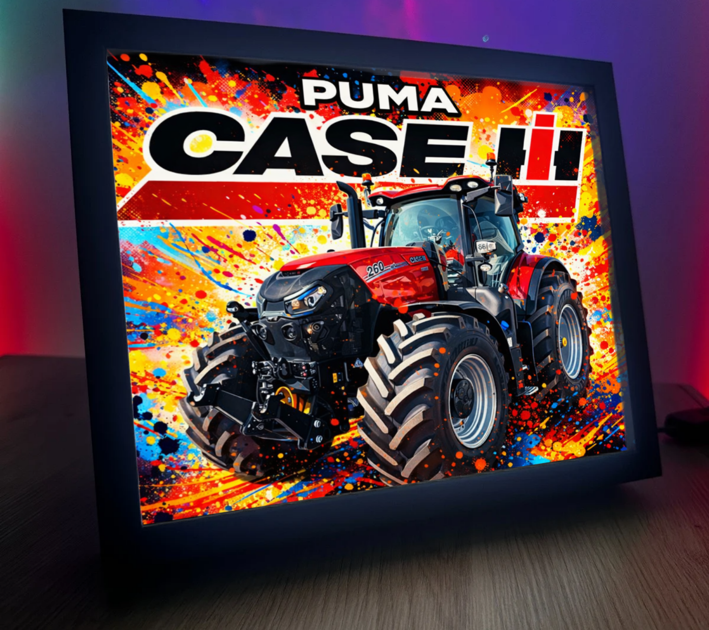ObrazoLampka Traktor Case Puma 1