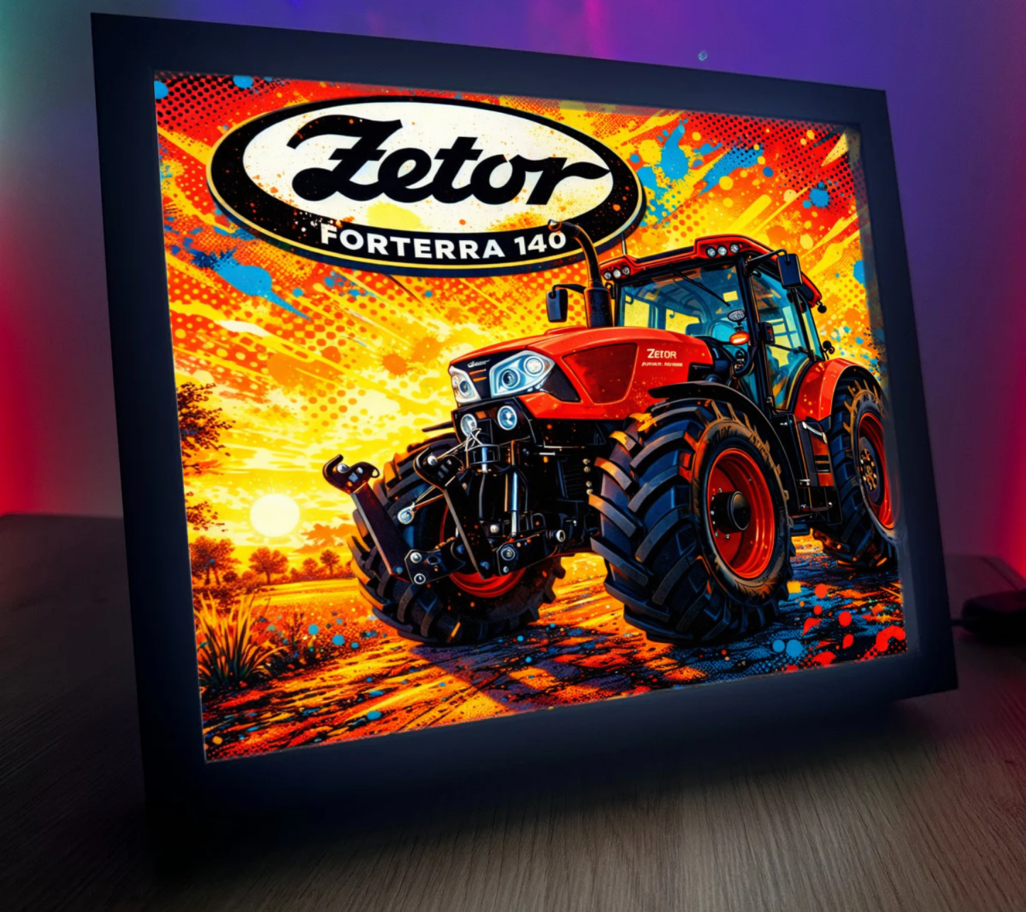 ObrazoLampka Traktor Forterra 140 1