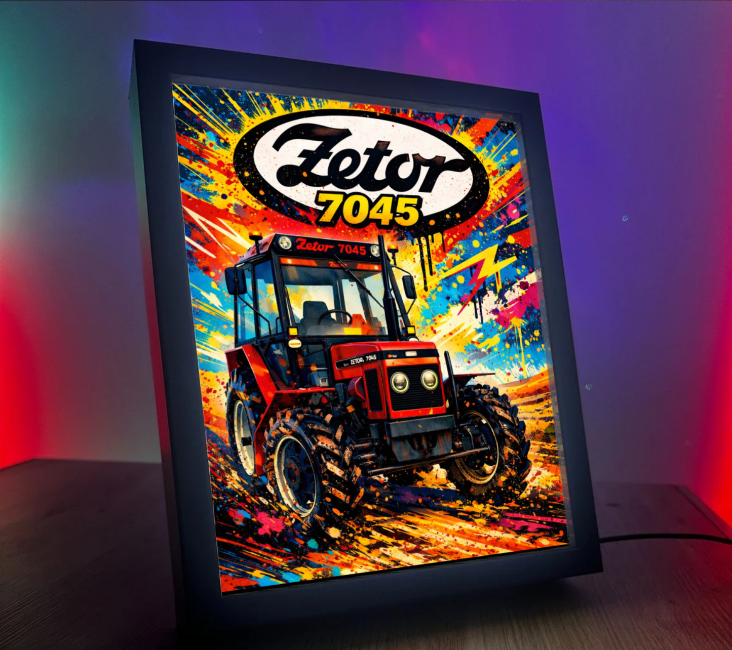 ObrazoLampka Traktor Zetor 7045 1