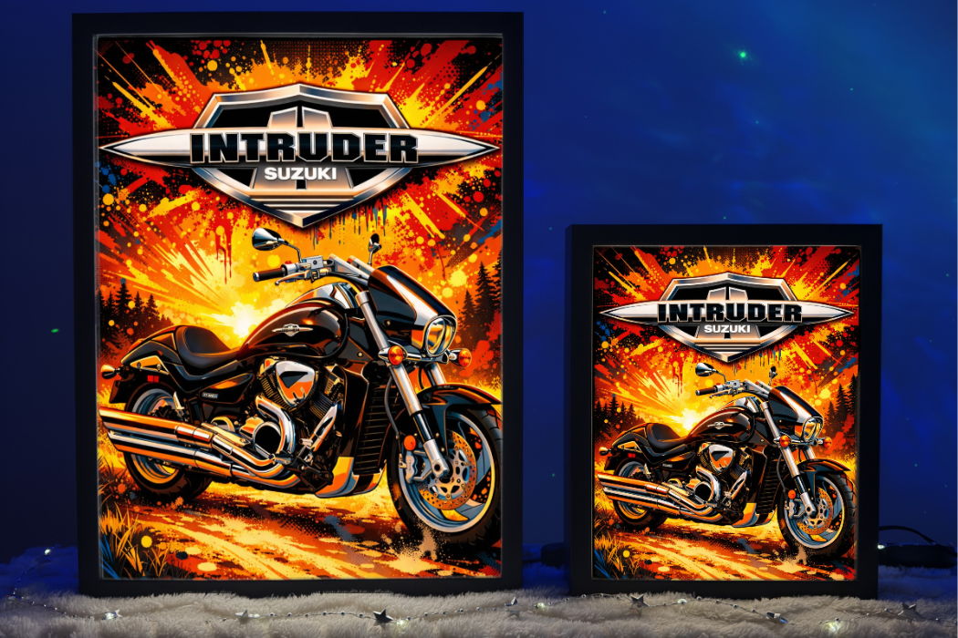 ObrazoLampka Lampka Nocna Suzuki Intruder 2