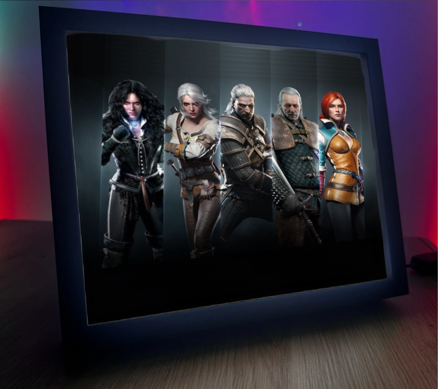 Obrazo Lampka Wiedźmin The Witcher pomysł na prezent 16