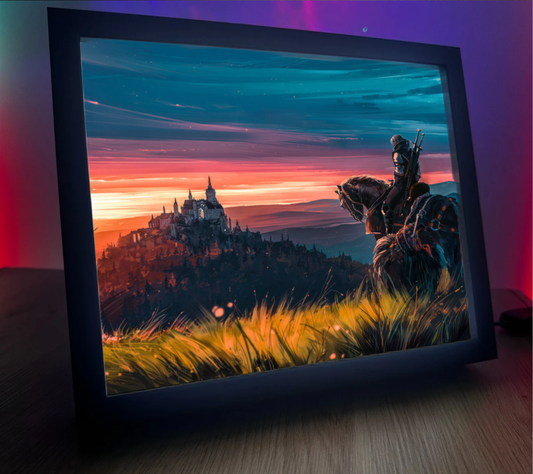 Obrazo Lampka Wiedźmin The Witcher pomysł na prezent 17