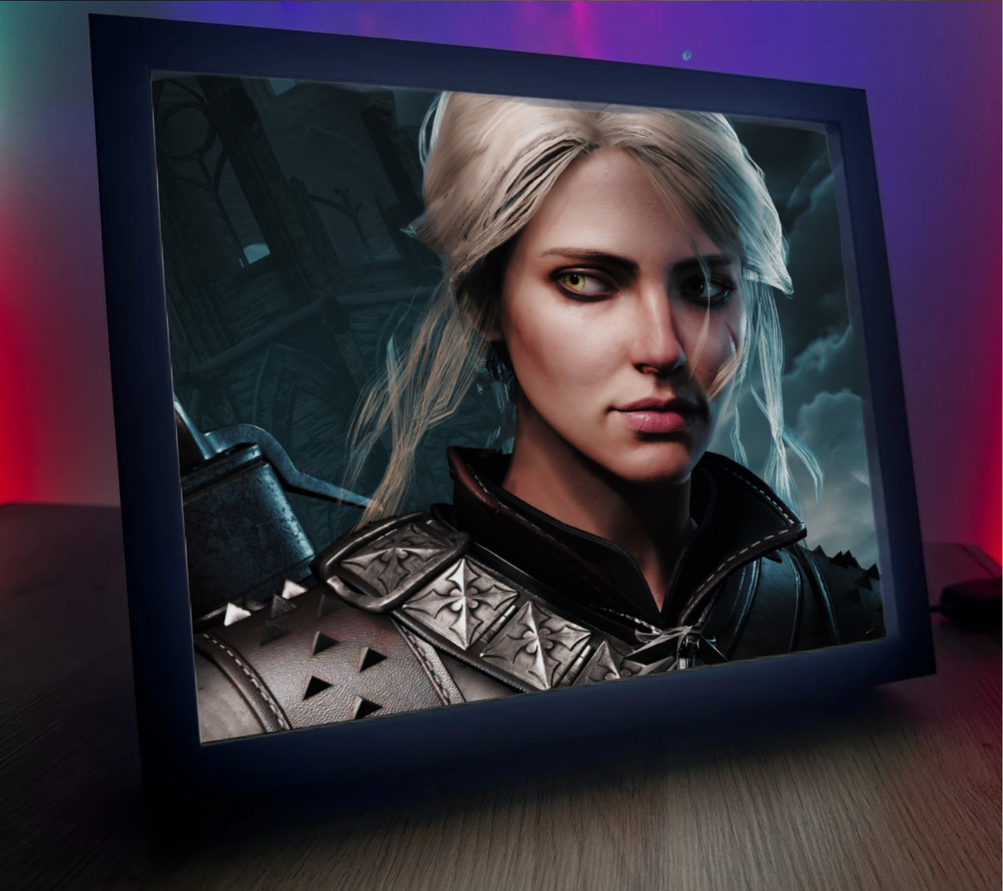 Obrazo Lampka Wiedźmin The Witcher pomysł na prezent 20