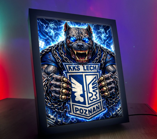 Obrazo Lampka KKS Lech Poznań 6