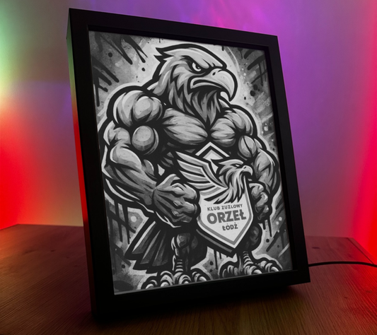 Obrazo Lampka Orzeł Łódź 1