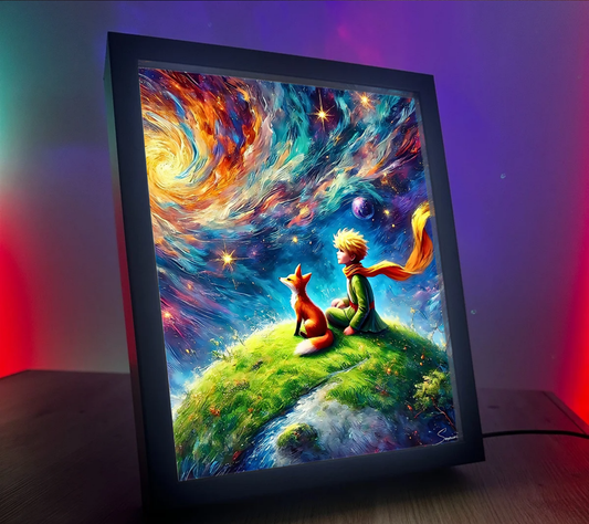 Obrazo lampka Mały Książe pomysł na prezent 5