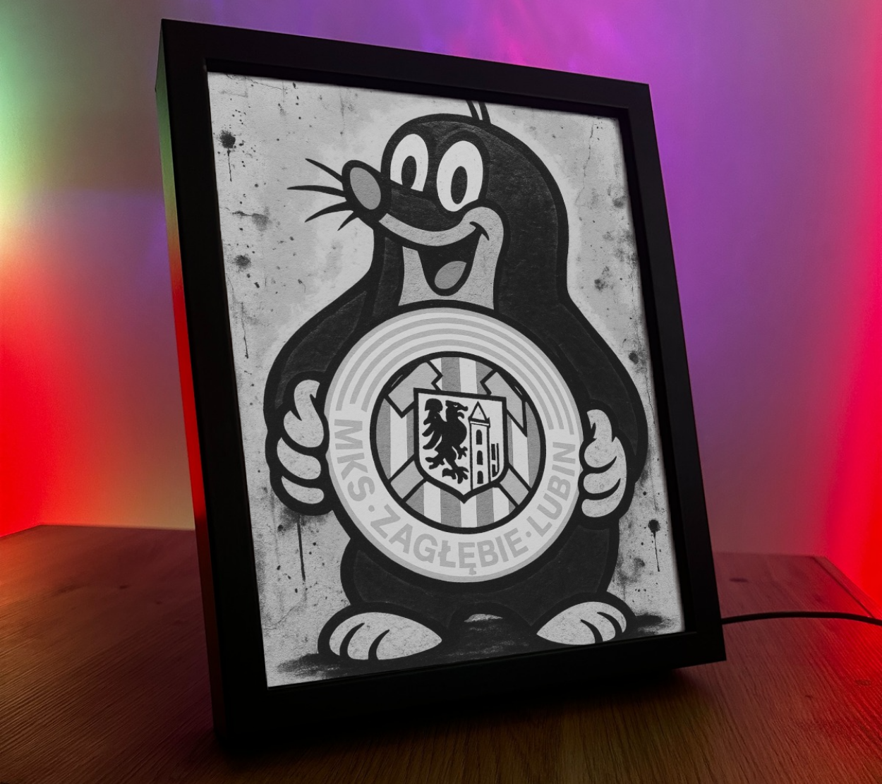 Obrazo Lampka Zagłębie Lubin 1