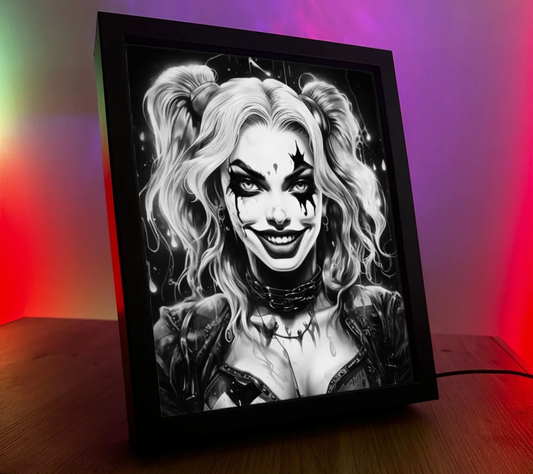 Obrazo-lampka Marvel Harley Quinn 1