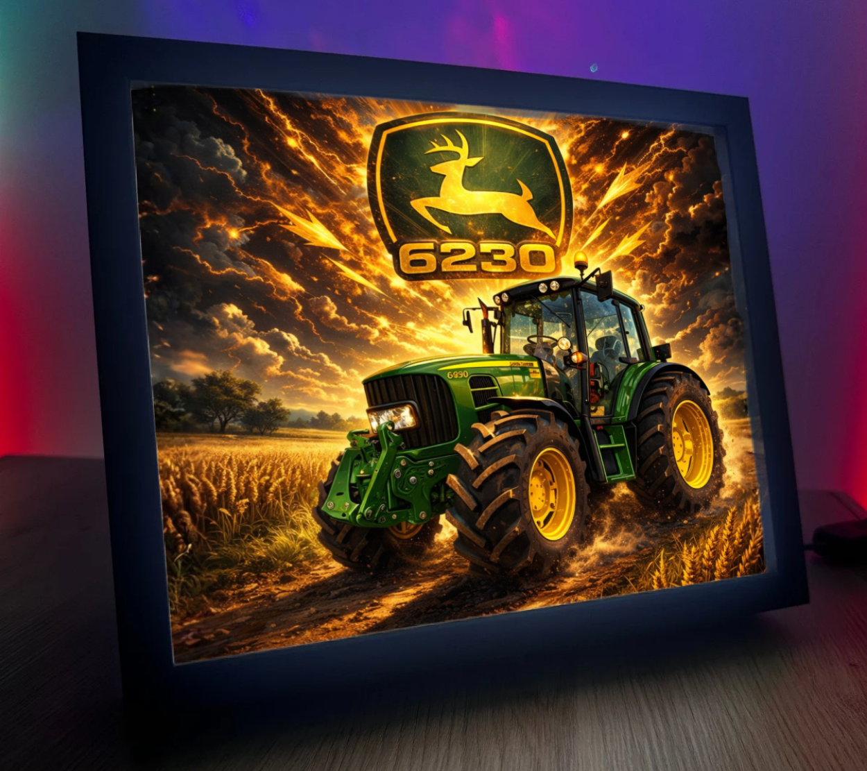 ObrazoLampka Traktor John Deere 6230 2