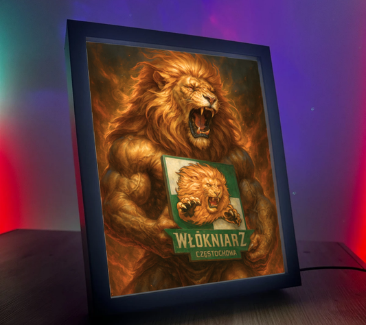 Obrazo Lampka Włókniarz Częstochowa 1