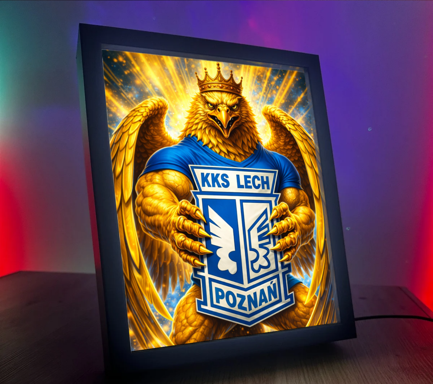 Obrazo Lampka KKS Lech Poznań 7