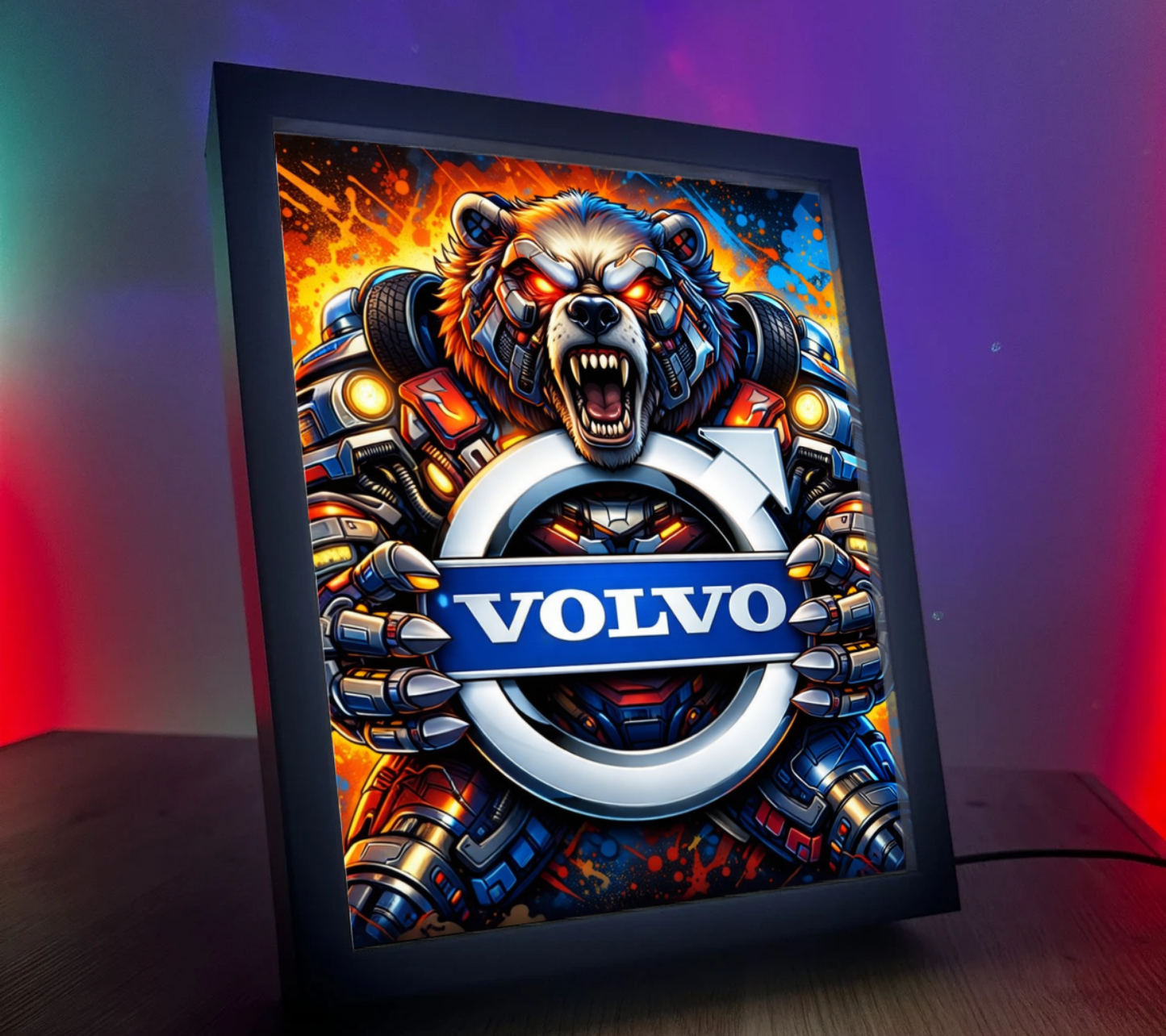 ObrazoLampka Logo Volvo 2