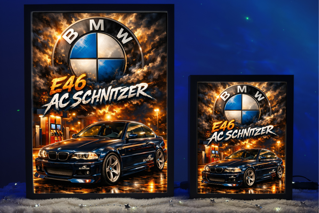 ObrazoLampka Prezent Lampka Nocna BMW E46 ACSCHNITZER 1