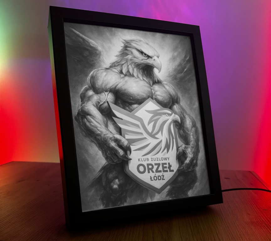 Obrazo Lampka Orzeł Łódź 2