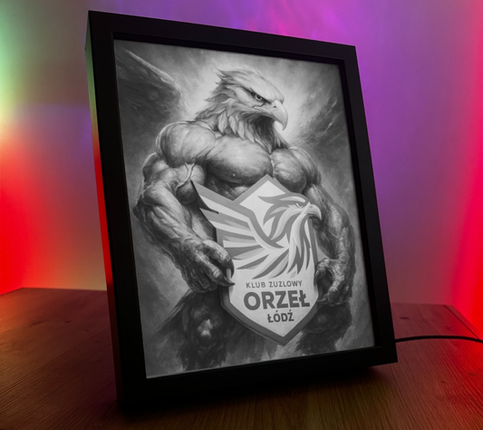 Obrazo Lampka Orzeł Łódź 2