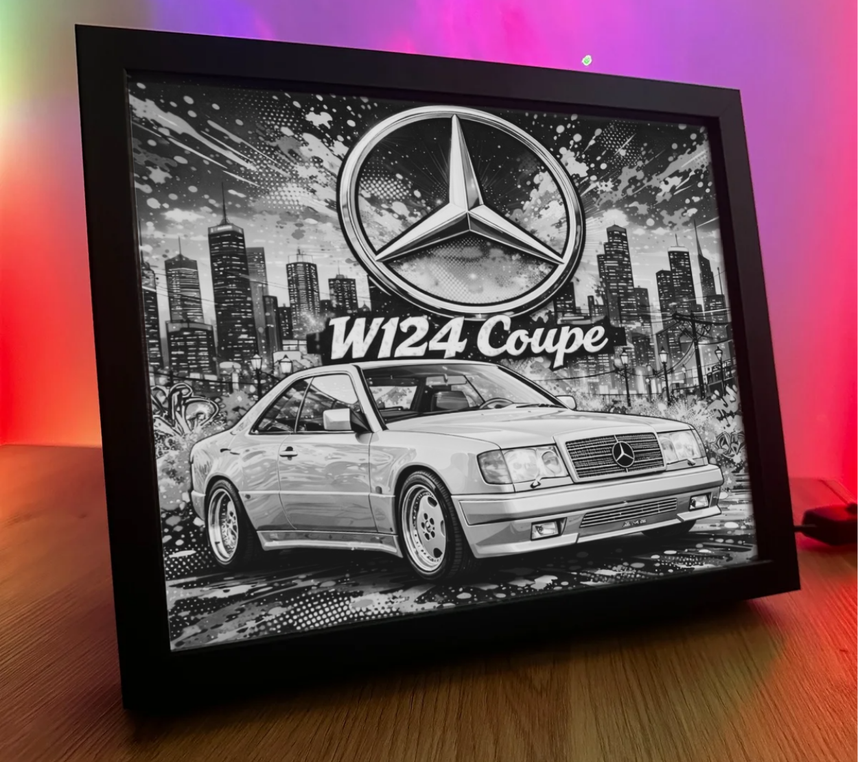 ObrazoLampka Mercedes W124 Copue 1