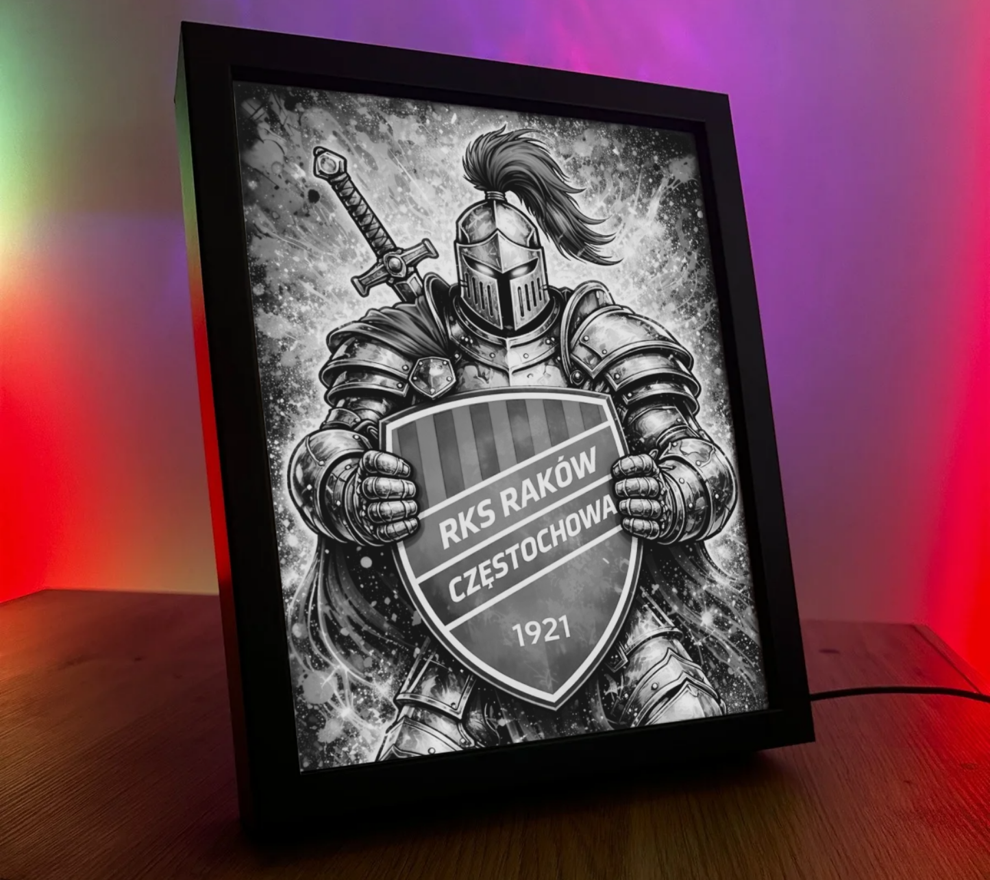 Obrazo Lampka RKS Raków Częstochowa 2