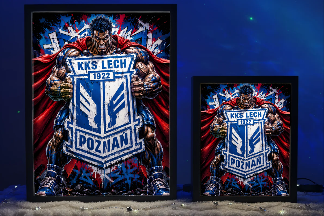 Obrazo Lampka KKS Lech Poznań 10