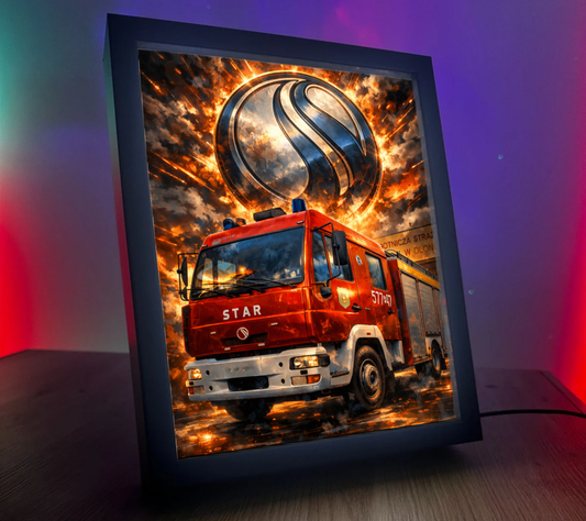 ObrazoLampka Straż Pożarna Star 1