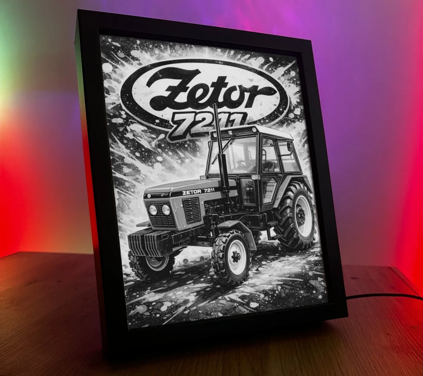 ObrazoLampka Traktor Zetor 7211 1