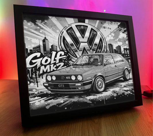 ObrazoLampka VW Golf Mk2 4
