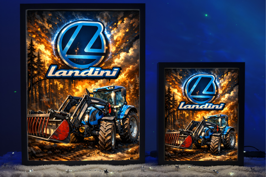 Traktor Landini Lampka Nocna Pomysł na Prezent Obrazolampka 1