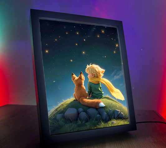 Obrazo lampka Mały Książe pomysł na prezent 1